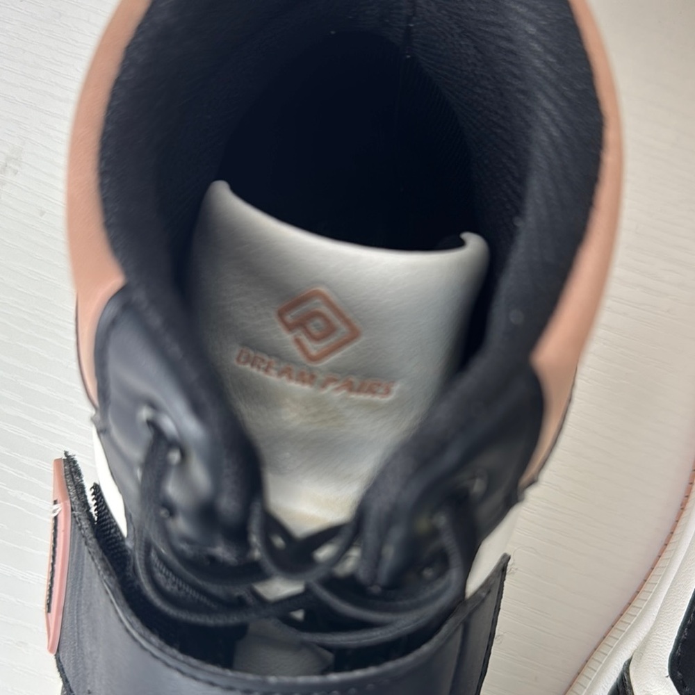 Dream Pairs Kids High-Top Sneakers - Black and Pink - Picture 11 of 11